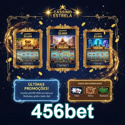 Imagem relacionada ao site 456bet, destaque na página inicial com elementos de apostas esportivas e casino online.
