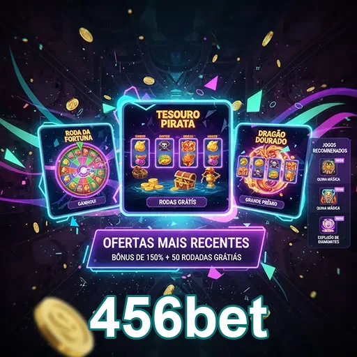 Imagem da página inicial do 456bet, site de apostas online confiável e com boas opções de esportes e jogos.